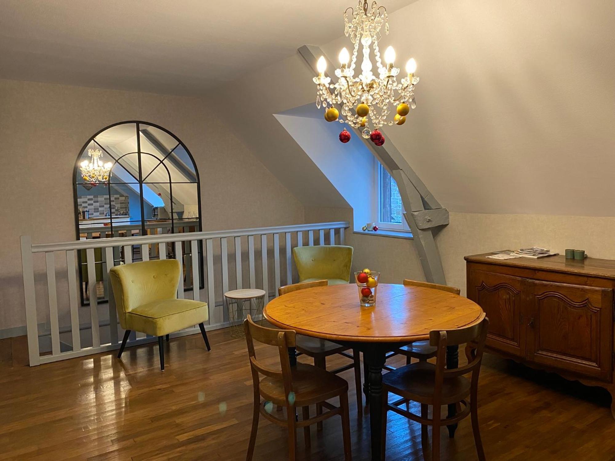 Apartmán Aupres De Mon Arbre Pontmain Exteriér fotografie
